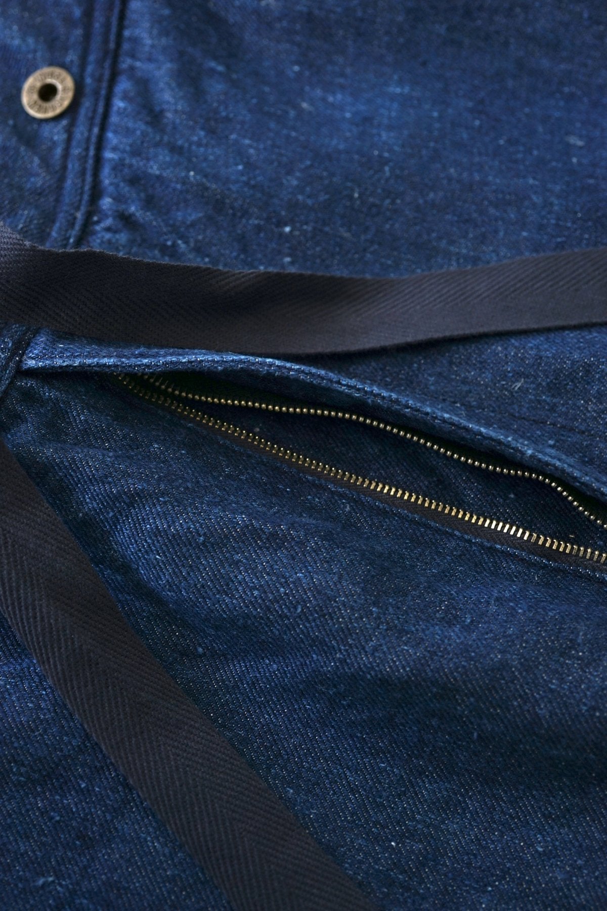 Nigel Cabourn - MODIFIED HOSPITAL PANT - HEMP DENIM - INDIGO