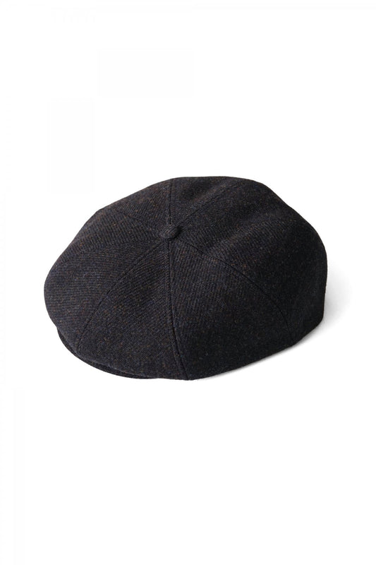 Nigel Cabourn - CASQUETTE TWEED - NAVY