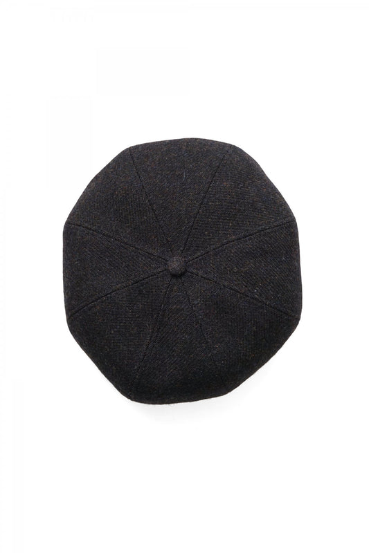 Nigel Cabourn - CASQUETTE TWEED - NAVY