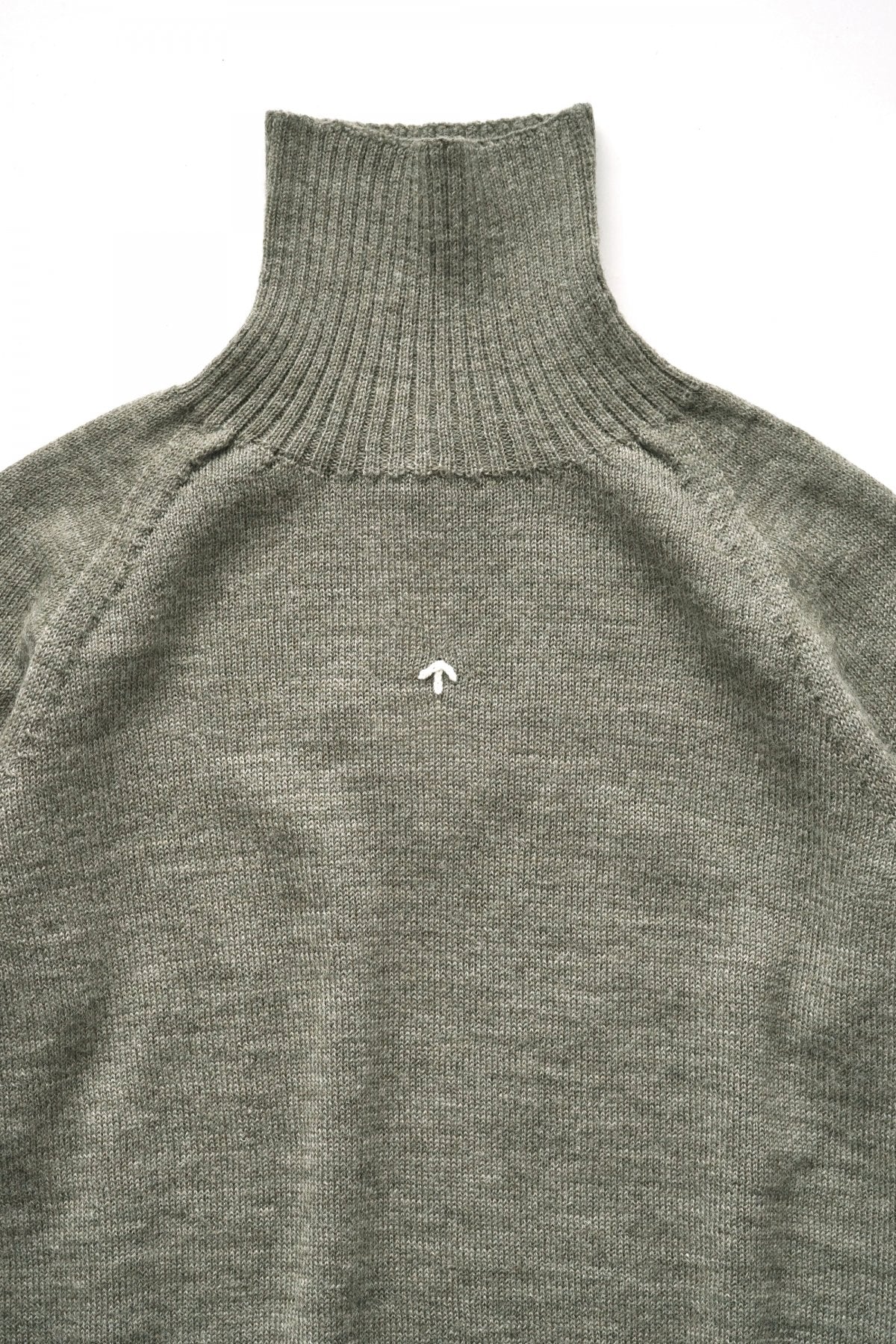 Nigel Cabourn - SEAMLESS ROLL NECK - OLIVE