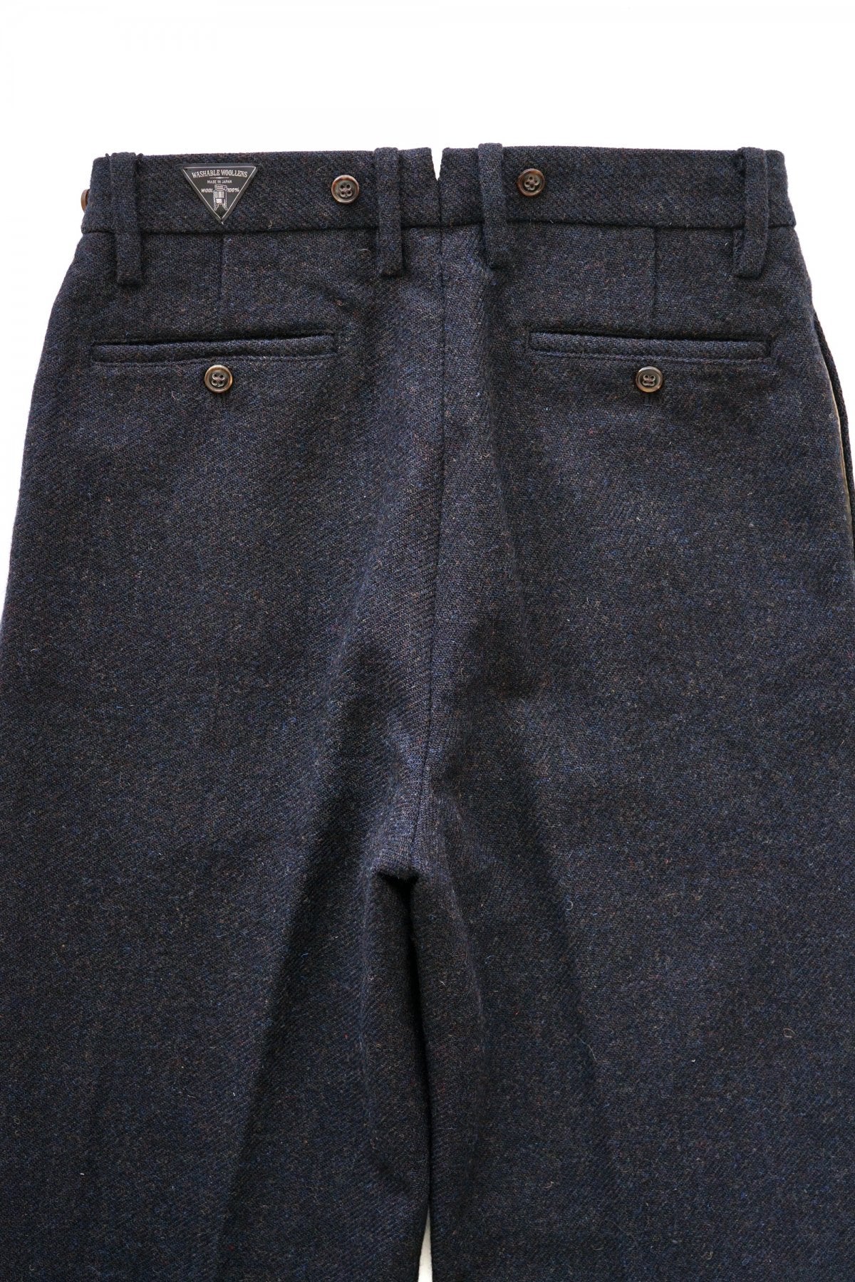 Nigel Cabourn - MEDICAL PANT WASHABLE TWEED - NAVY