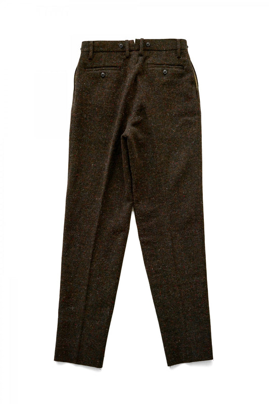 Nigel Cabourn - MEDICAL PANT DONEGAL TWEED - BROWN