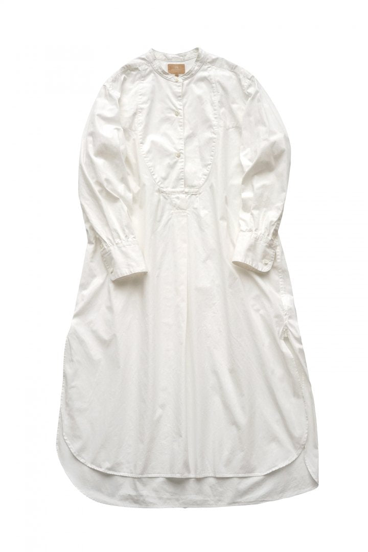 Nigel Cabourn woman - SLEEP DRESS - WHITE