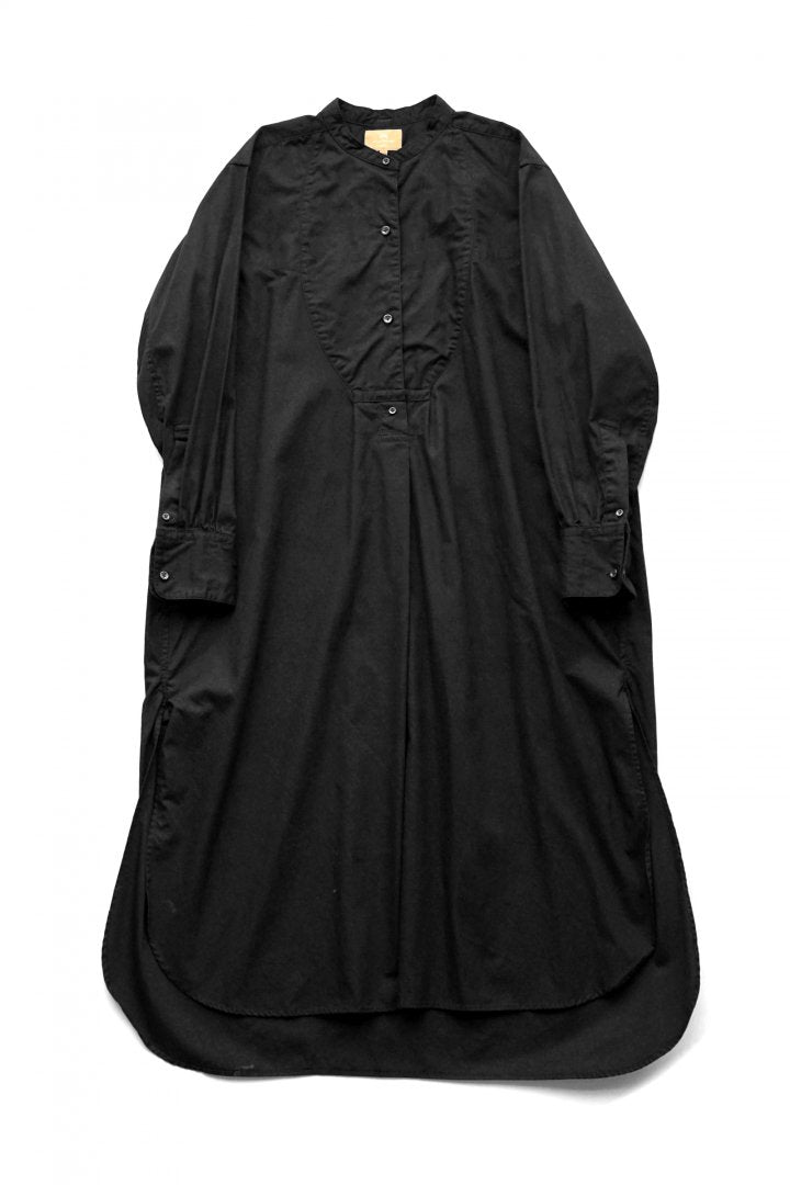 Nigel Cabourn woman - SLEEP DRESS - BLACK