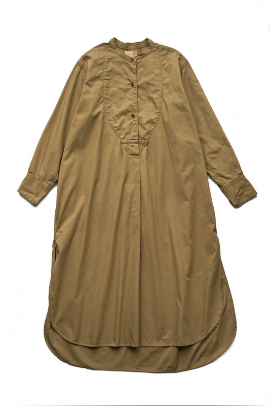 Nigel Cabourn woman - SLEEP DRESS - KHAKI