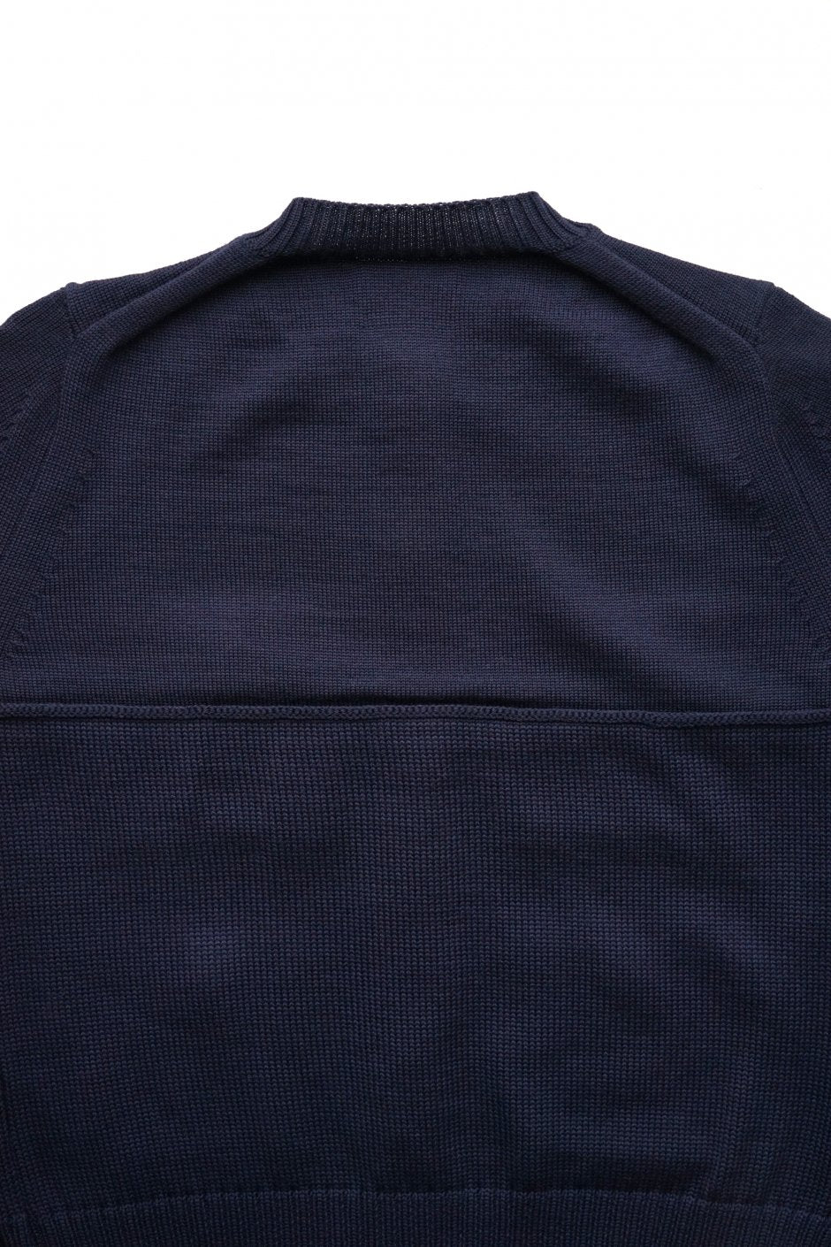 Nigel Cabourn woman - GAUGE MIX CARDIGAN - NAVY