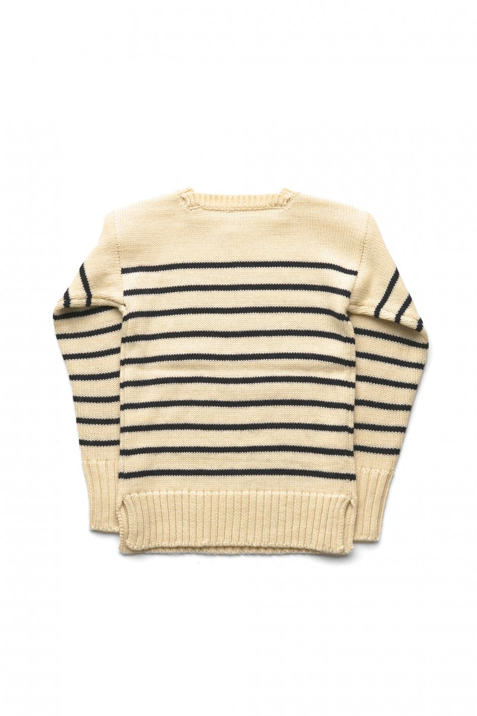 Nigel Cabourn woman - STRIPED KNIT - NAVY