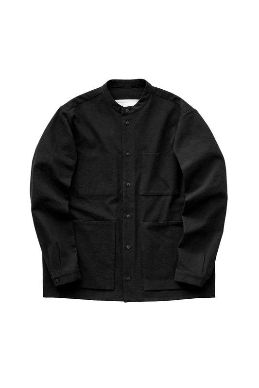 toogood - THE LOCKSMITH SHIRT - WOOL COTTON DRILL - FLINT