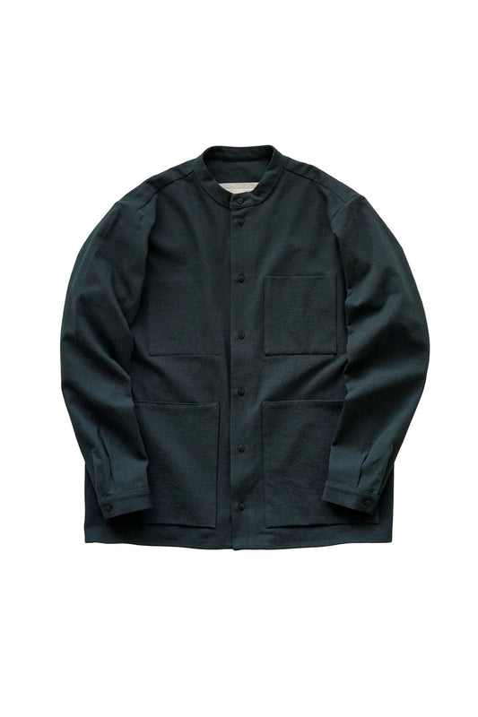 toogood - THE LOCKSMITH SHIRT - WOOL COTTON DRILL - NIGHT