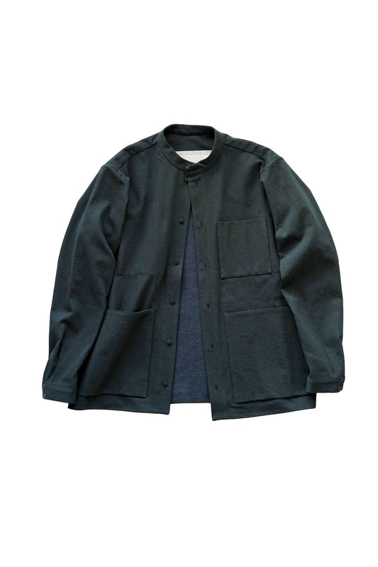 toogood - THE LOCKSMITH SHIRT - WOOL COTTON DRILL - NIGHT