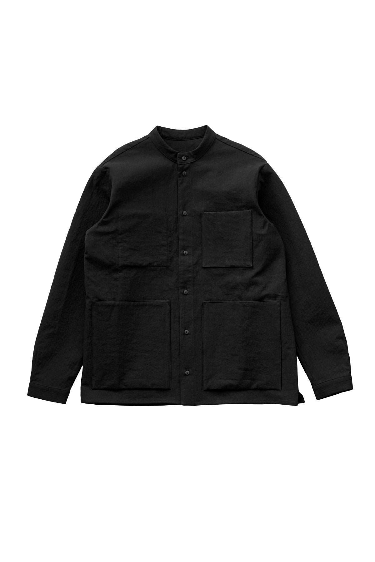 toogood - THE LOCKSMITH SHIRT - TEXTURED COTTON - FLINT