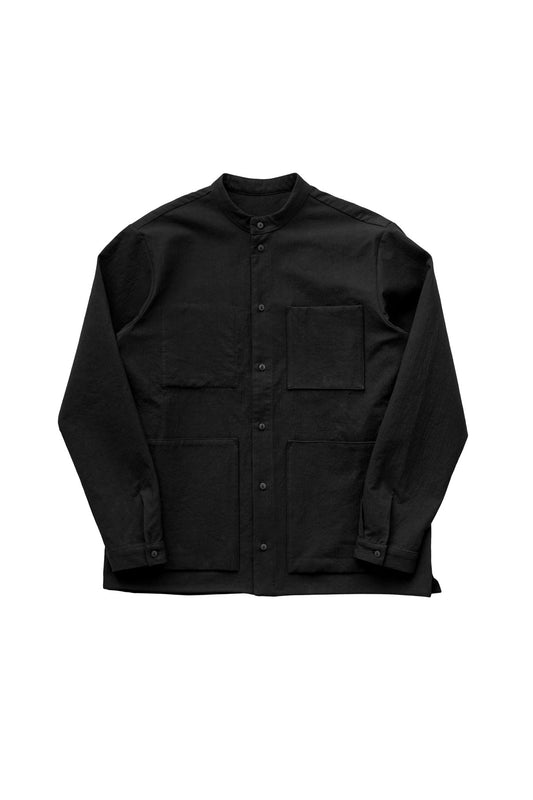 toogood - THE LOCKSMITH SHIRT - TEXTURED COTTON - FLINT