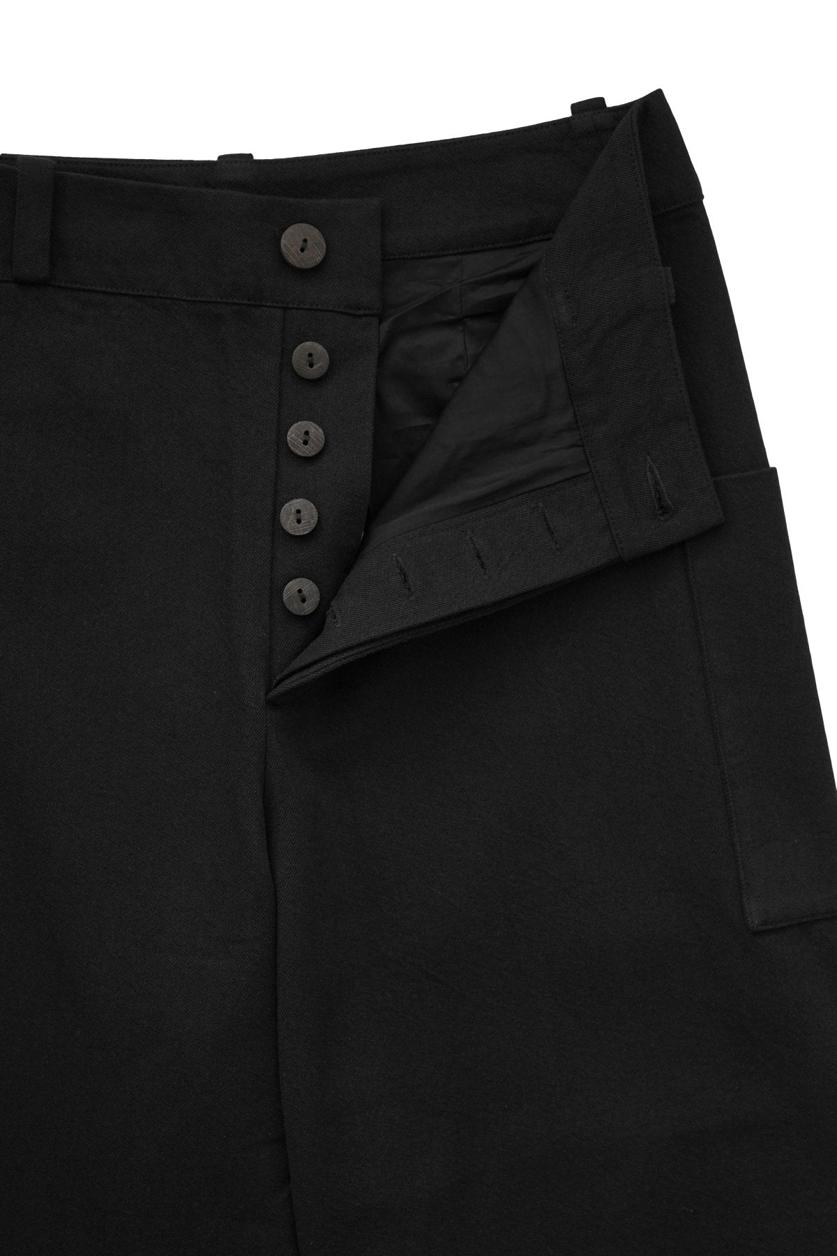 toogood - THE CONDUCTOR TROUSER - WOOL COTTON DRILL - FLINT