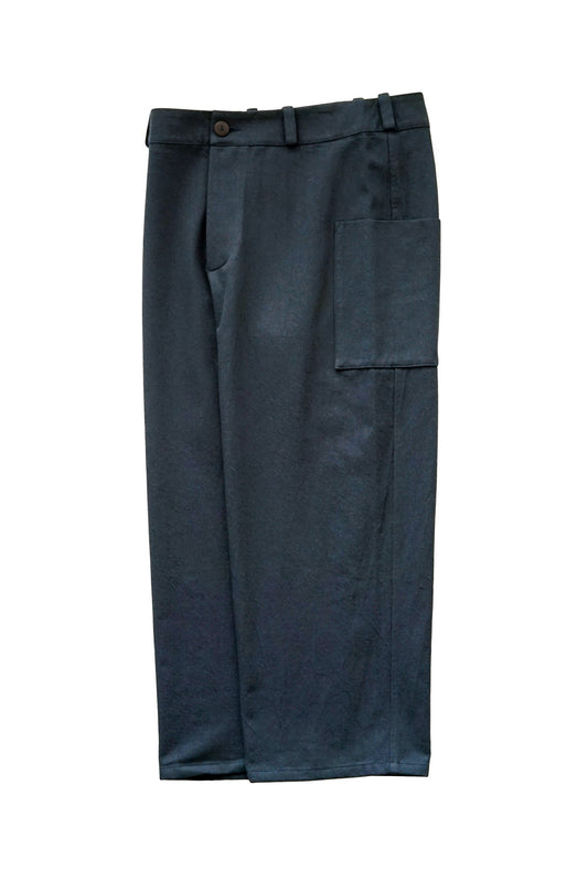 toogood - THE CONDUCTOR TROUSER - WOOL COTTON DRILL - NIGHT