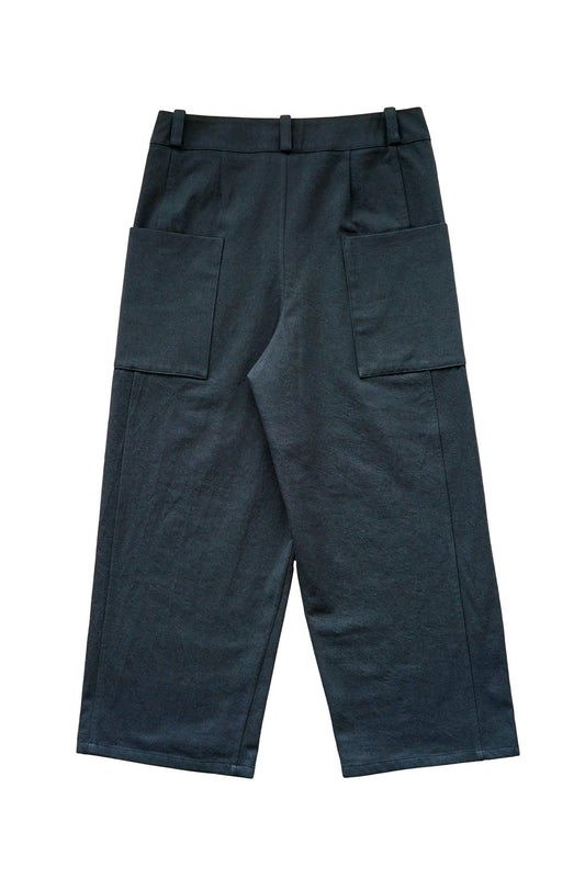 toogood - THE CONDUCTOR TROUSER - WOOL COTTON DRILL - NIGHT