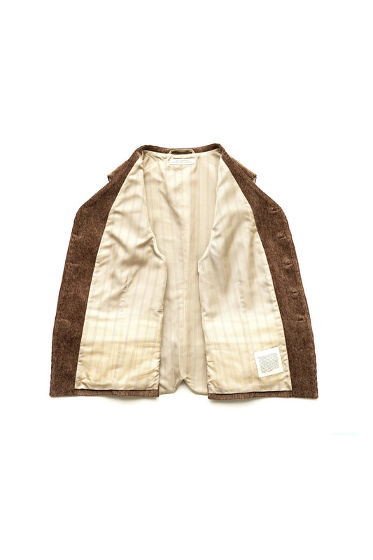 OLD JOE - DOUBLE POCKET GENTS VEST - BARK