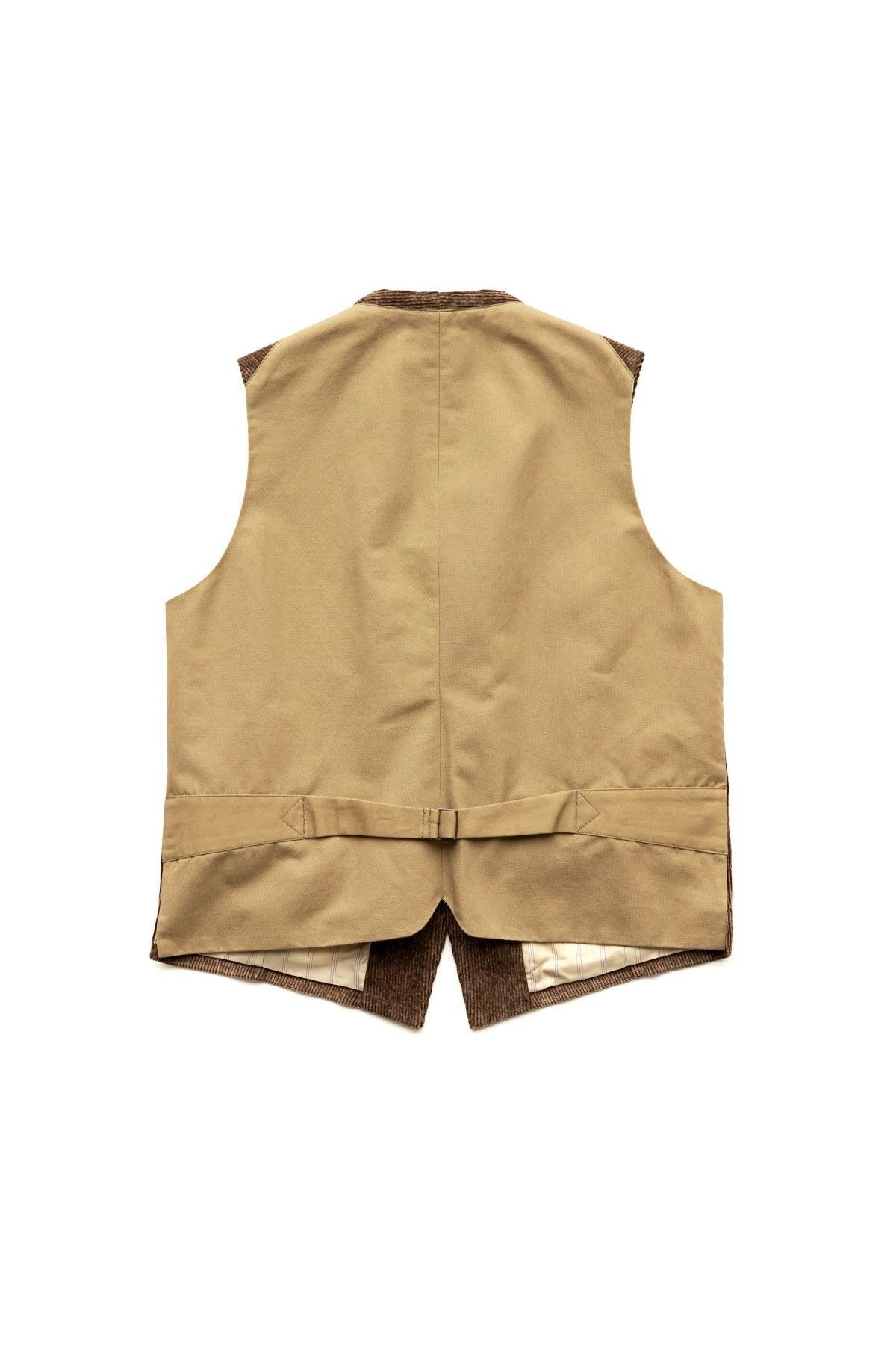 OLD JOE - DOUBLE POCKET GENTS VEST - BARK