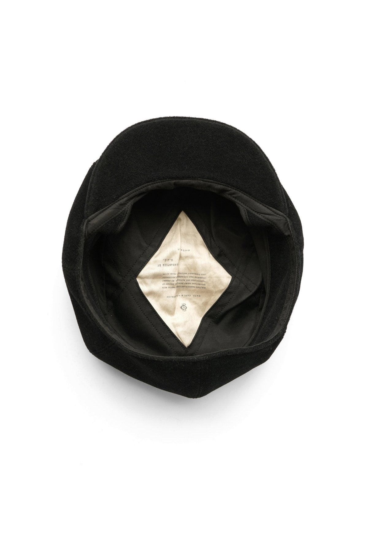 OLD JOE - EAR GUARD PEAKED CAP - BLACK