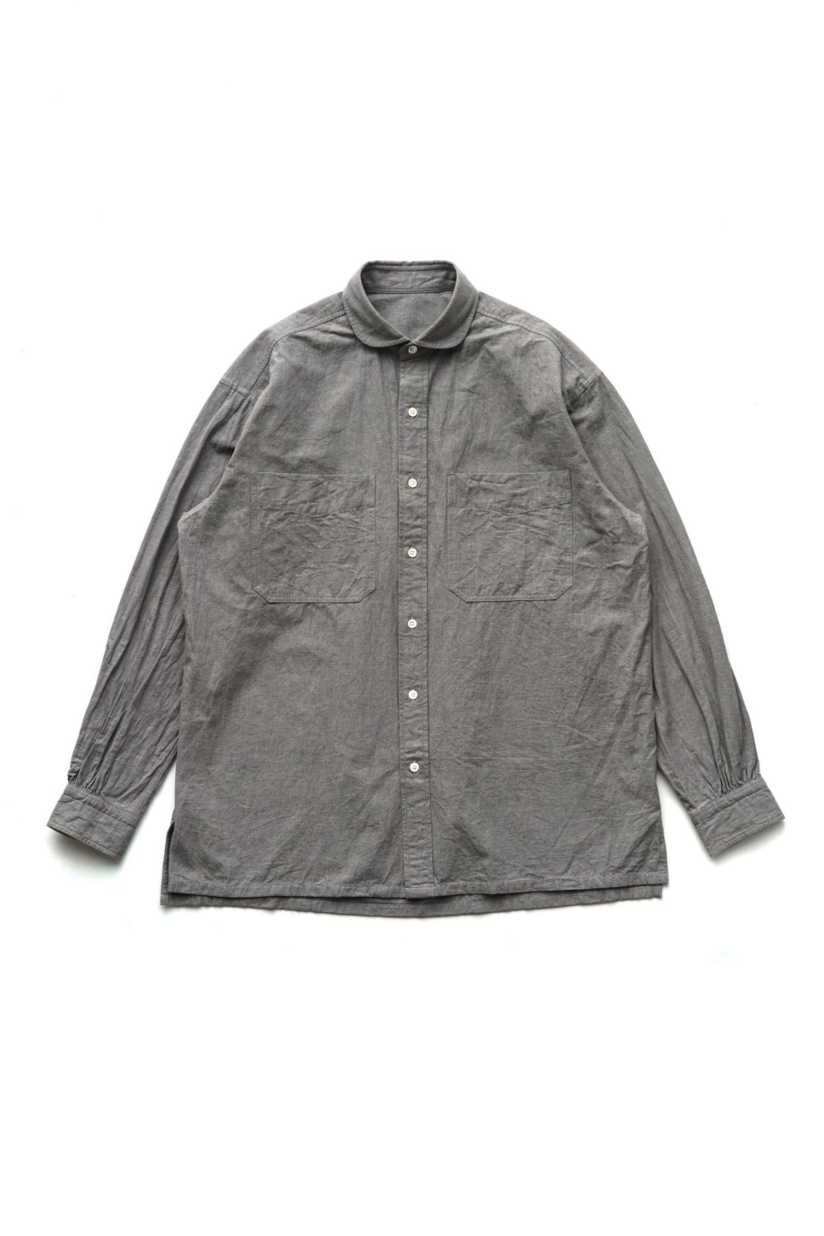 Porter Classic - WIDE POCKET SHIRT - GRAY