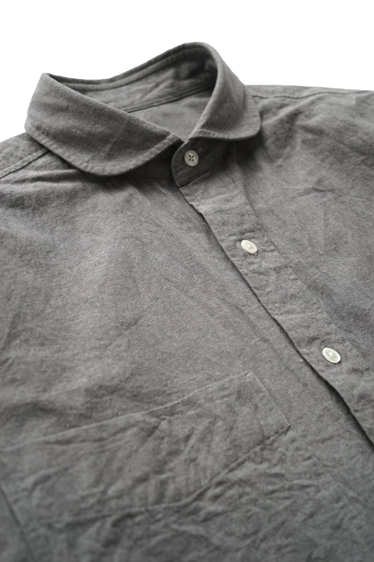 Porter Classic - WIDE POCKET SHIRT - GRAY