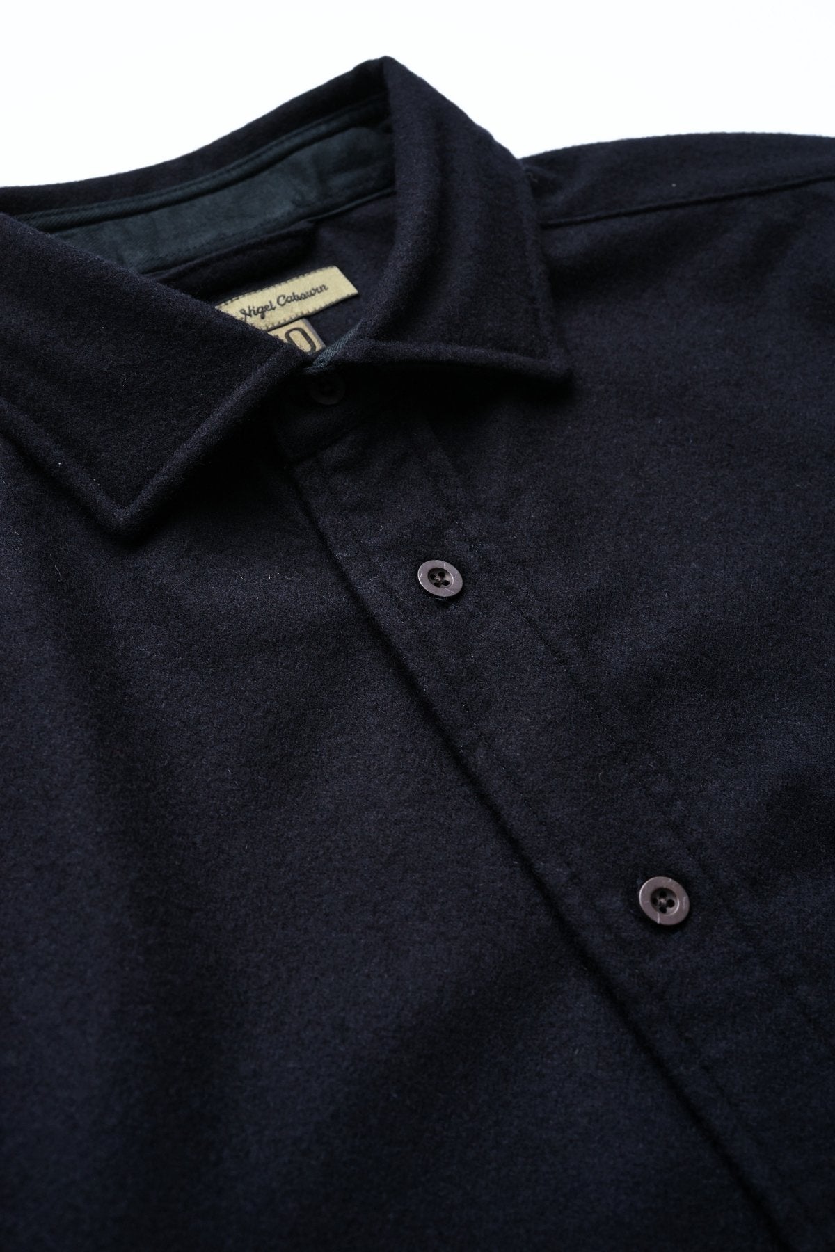 Nigel Cabourn - MODIFIED CPO SH - WASHABLE WOOL - DARK NAVY