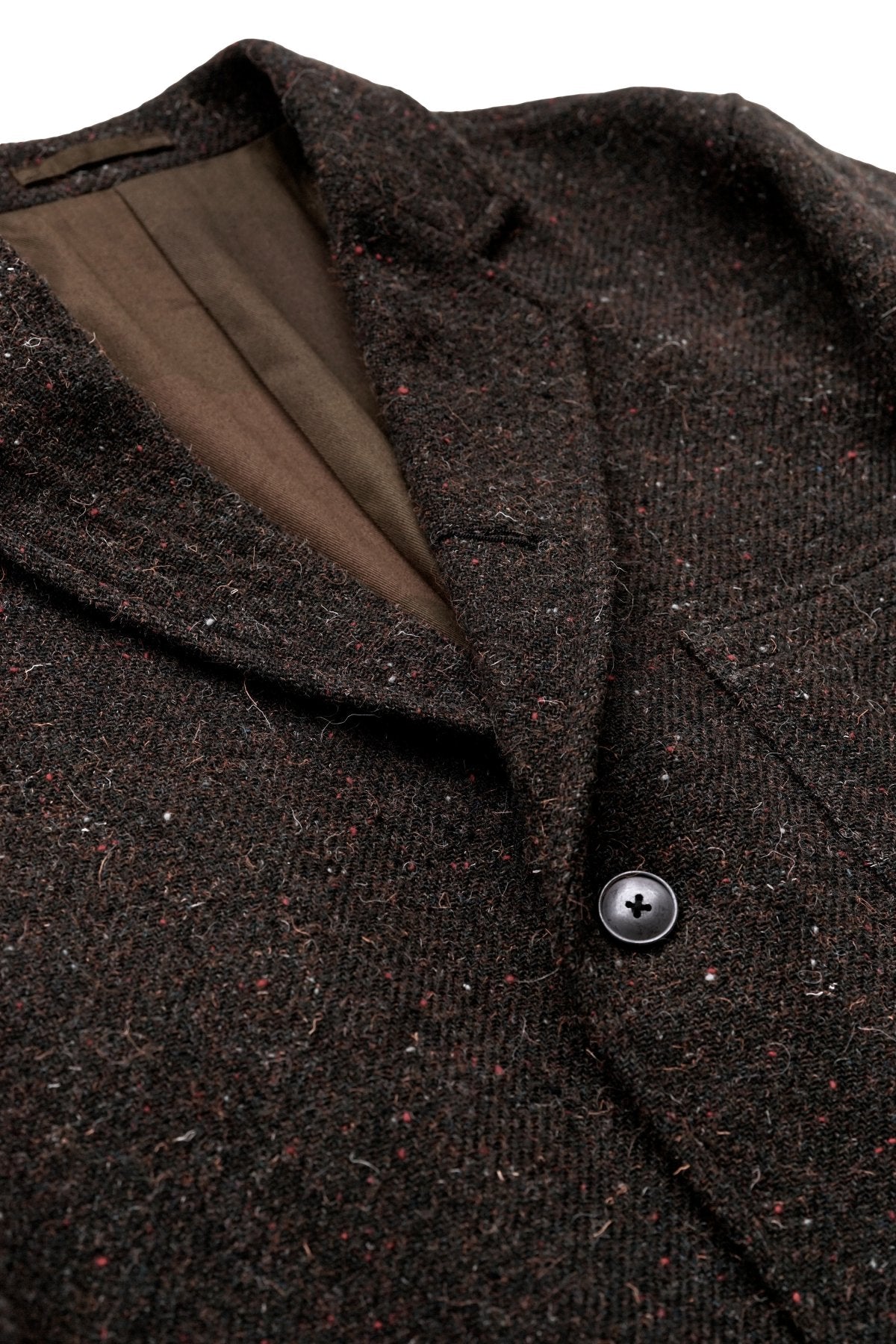 Nigel Cabourn -  HOSPITAL JACKET DONEGAL TWEED - BROWN