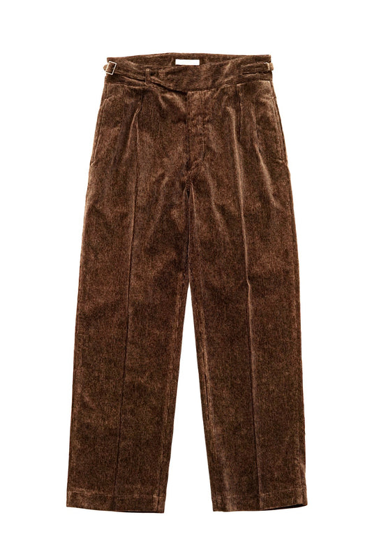 OLD JOE ★★★ - EXCLUSIVE SIDE BUCKLE GRUKHA TROUSER - BARK