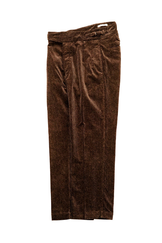 OLD JOE ★★★ - EXCLUSIVE SIDE BUCKLE GRUKHA TROUSER - BARK