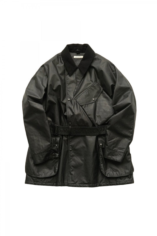 OLD JOE - WAXED BLACK PANTHER JACKET - PATINA BLACK