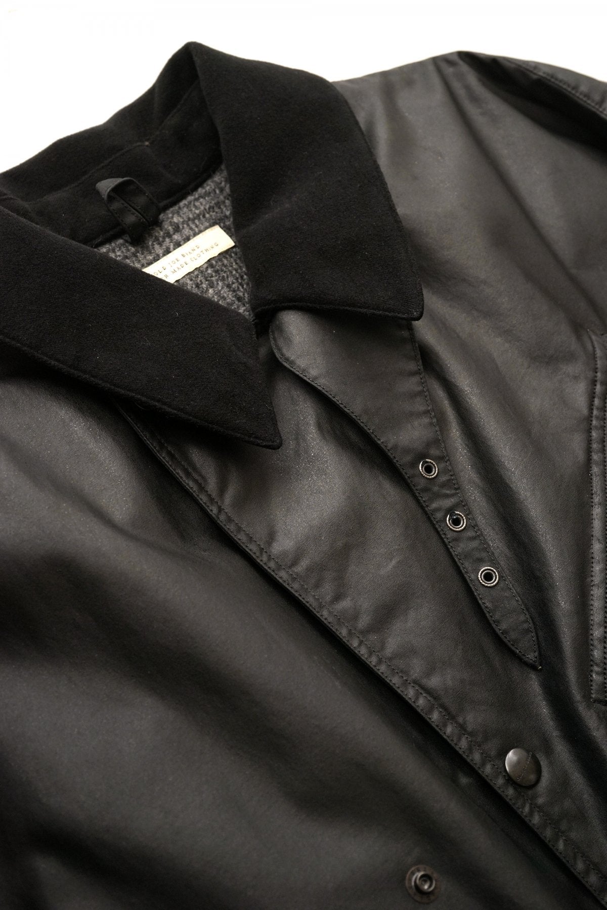 OLD JOE - WAXED BLACK PANTHER JACKET - PATINA BLACK