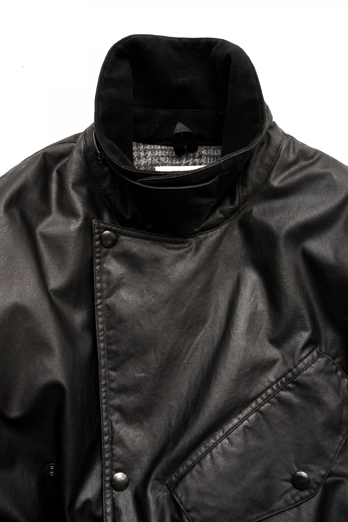 OLD JOE - WAXED BLACK PANTHER JACKET - PATINA BLACK