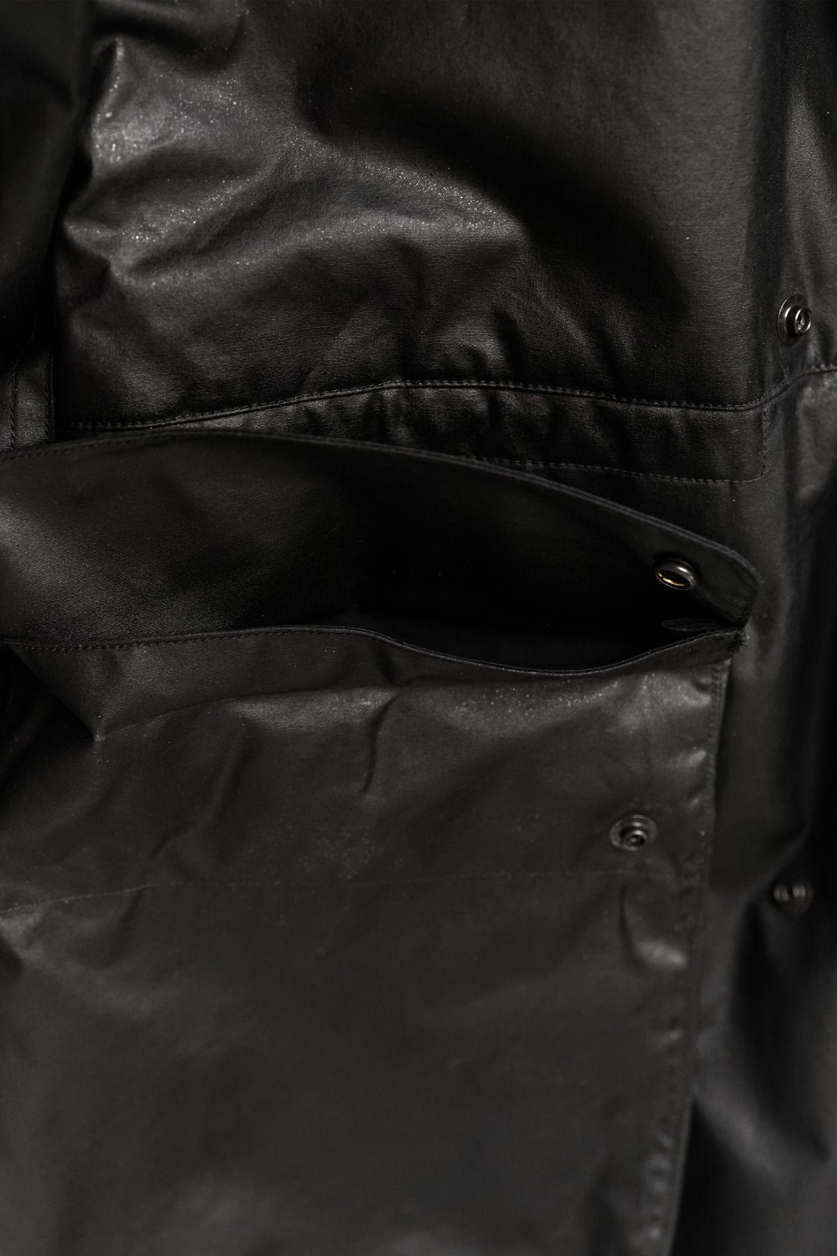 OLD JOE - WAXED BLACK PANTHER JACKET - PATINA BLACK