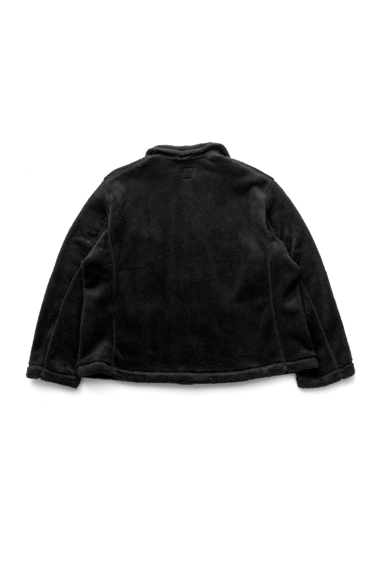 Porter Classic - FLEECE FRENCH JACKET - BLACK