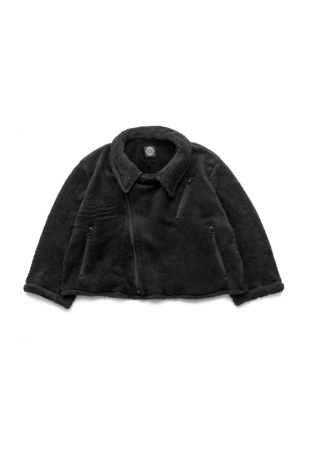 Porter Classic - FLEECE RIDERS JACKET(for LADY PC) - BLACK