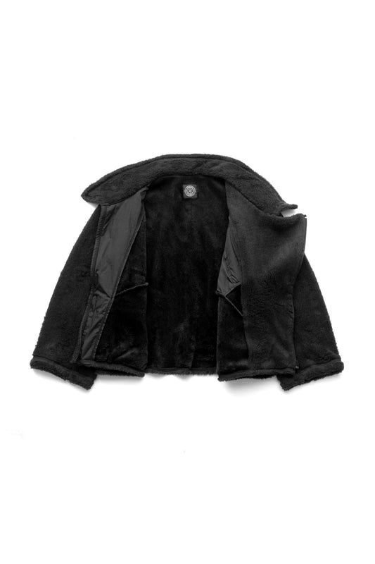 Porter Classic - FLEECE RIDERS JACKET(for LADY PC) - BLACK