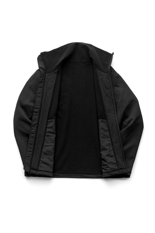 Porter Classic - PREMIUM FLEECE ZIP UP JACKET - BLACK