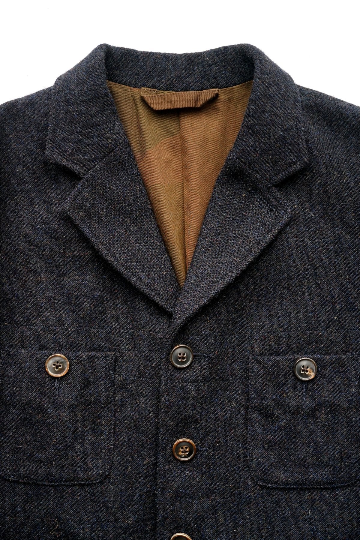 Nigel Cabourn - ATKINSON JACKET WASHABLE WOOL - NAVY