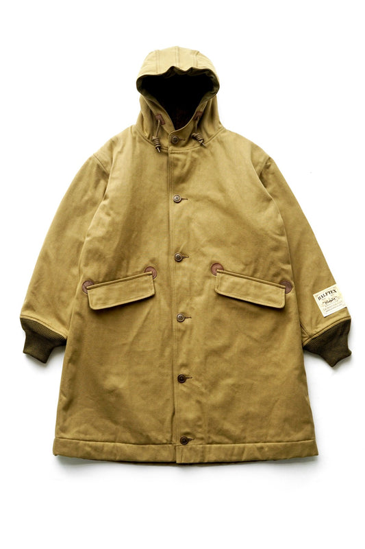 Nigel Cabourn - N-2 DECK Rev COAT - HALFTEX KHAKI