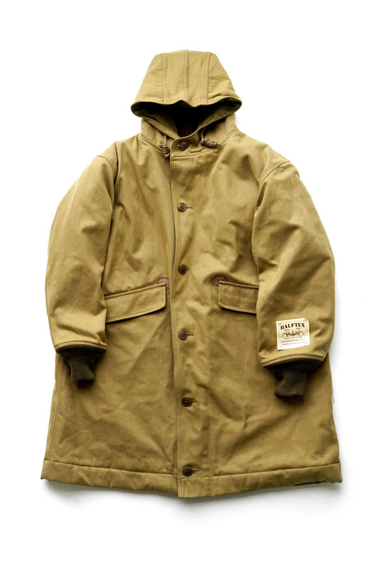 Nigel Cabourn - N-2 DECK Rev COAT - HALFTEX KHAKI