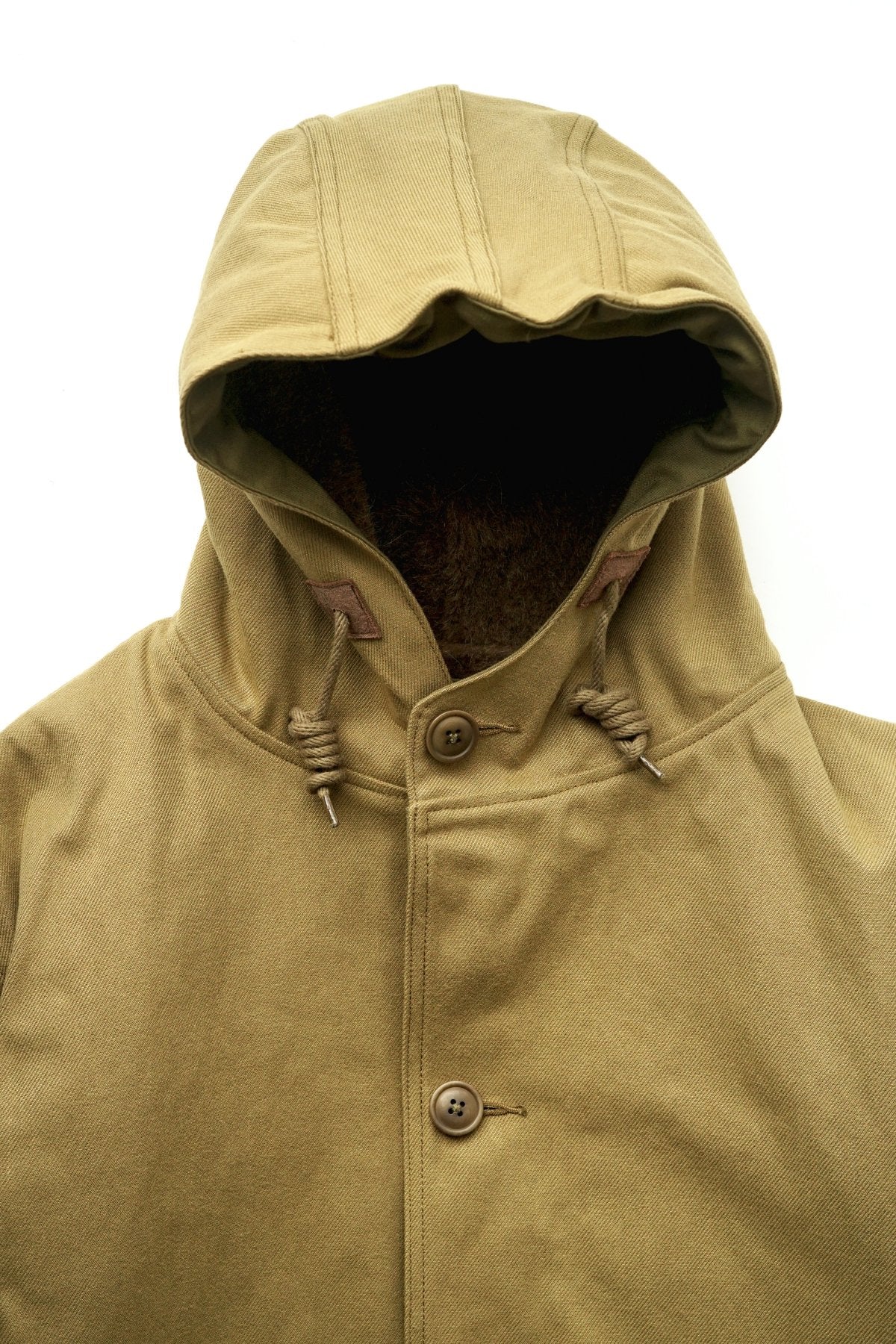 Nigel Cabourn - N-2 DECK Rev COAT - HALFTEX KHAKI