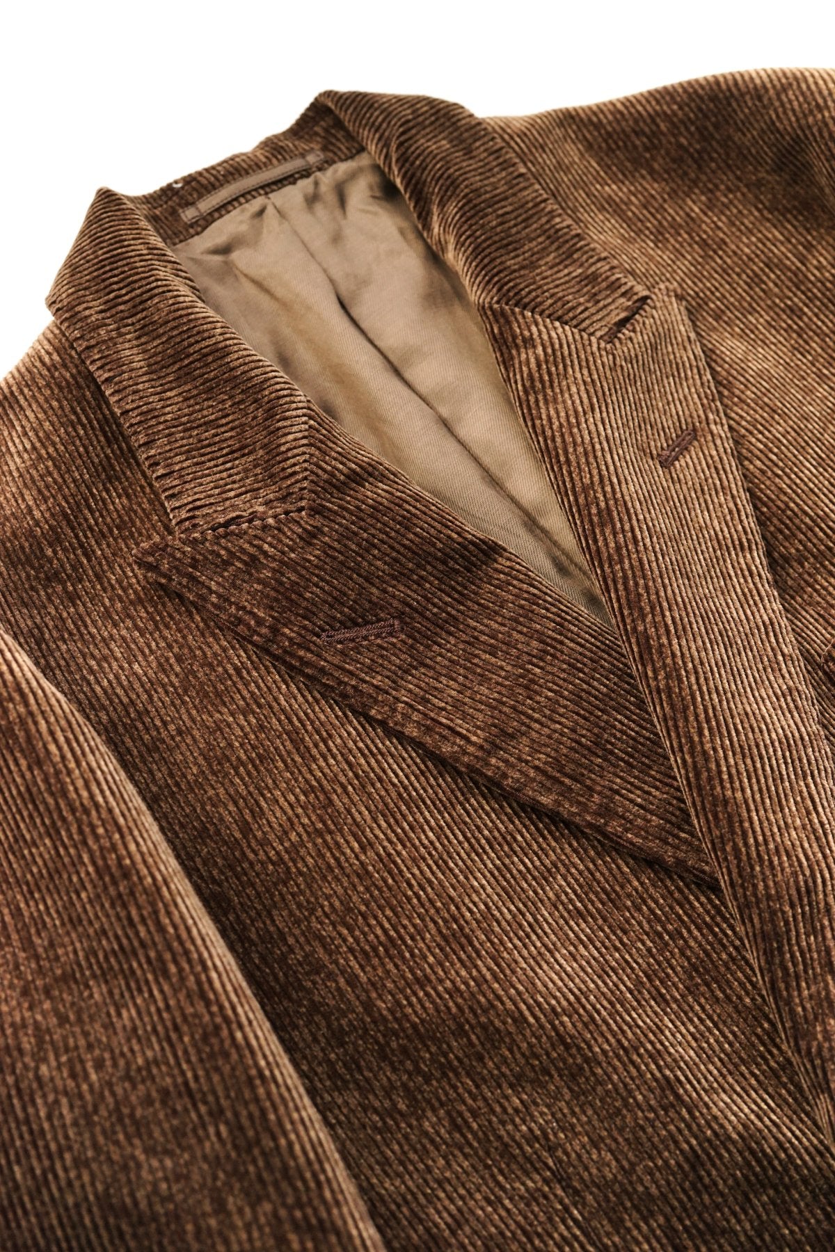 OLD JOE ★★★ - EXCLUSIVE DOUBLE-BREASTED SWING JACKET - BARK