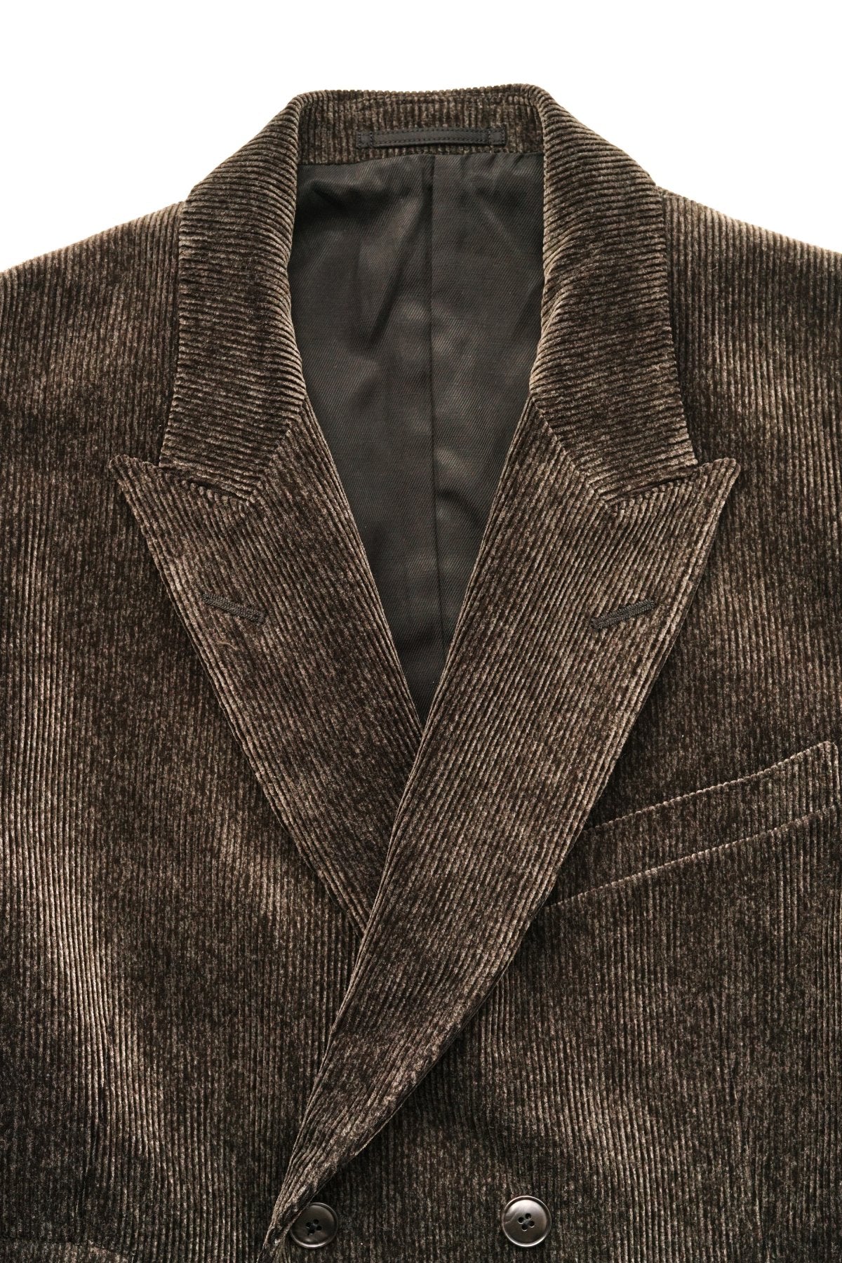 OLD JOE ★★★ - EXCLUSIVE DOUBLE-BREASTED SWING JACKET - SLATE