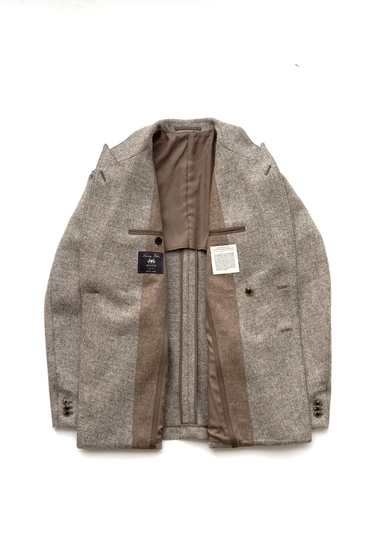 OLD JOE ★★★ - EXCLUSIVE DOUBLE-BREASTED SWING JACKET - FOG