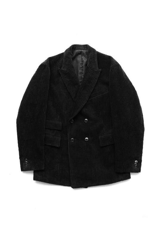 OLD JOE ★★★ - EXCLUSIVE DOUBLE-BREASTED SWING JACKET - BLACK