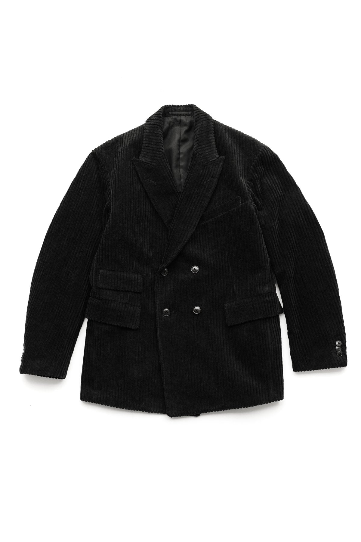 OLD JOE ★★★ - EXCLUSIVE DOUBLE-BREASTED SWING JACKET - BLACK