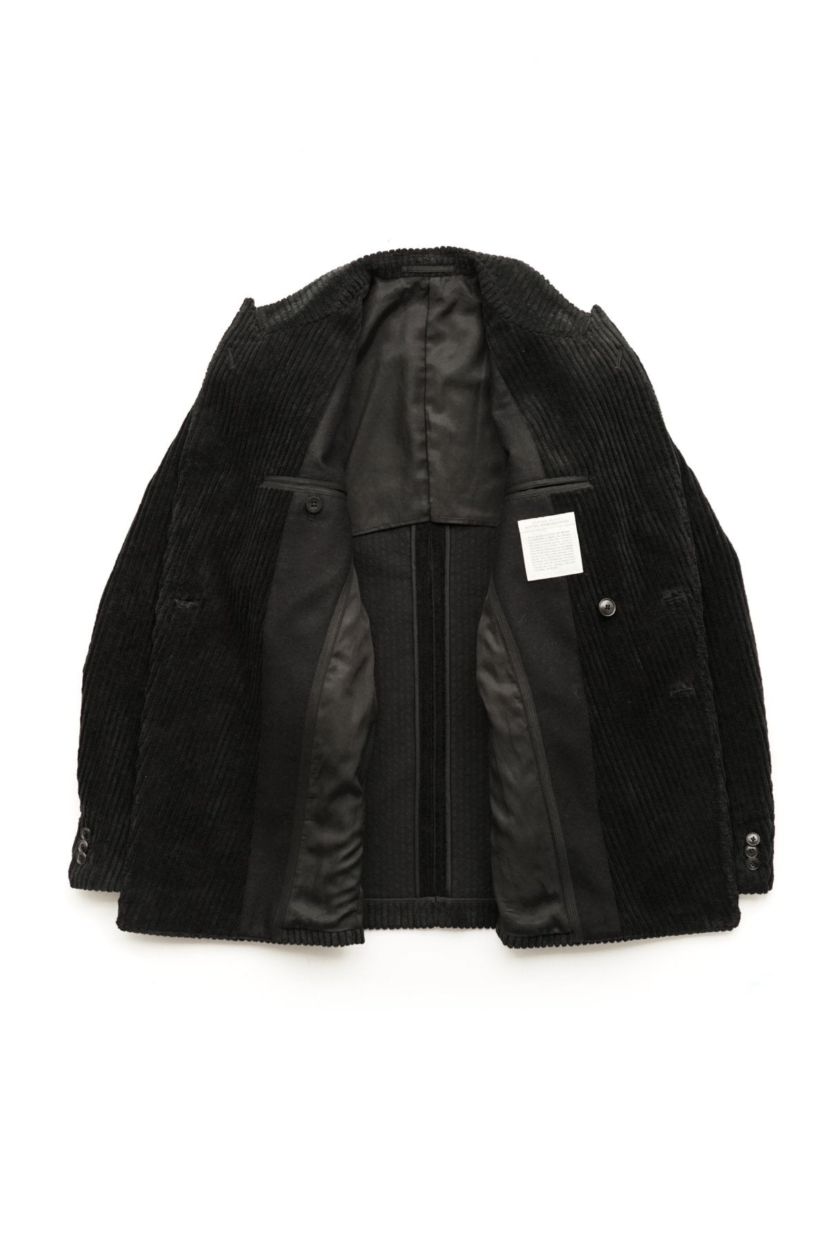 OLD JOE ★★★ - EXCLUSIVE DOUBLE-BREASTED SWING JACKET - BLACK