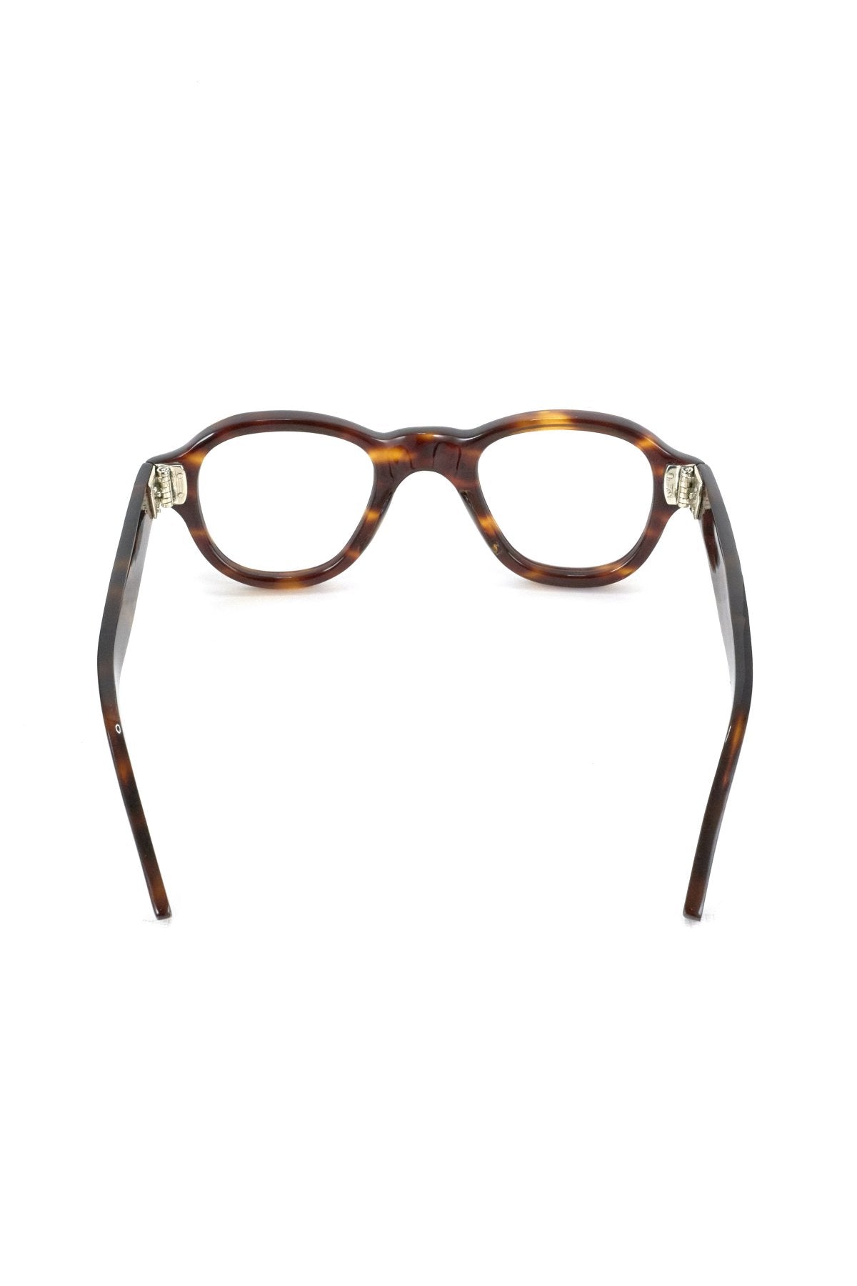 1950s HAND MADE BRITISH VINTAGE EYEWEAR AMBER - OPT-571