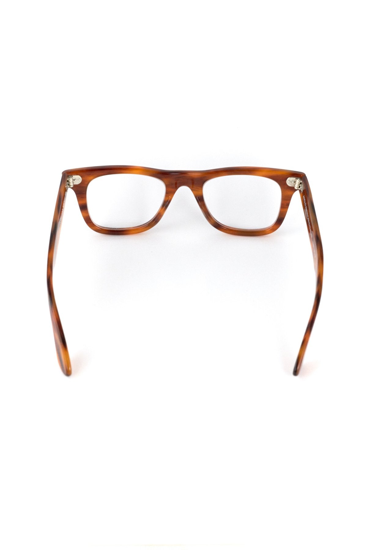 1970s BRITISH VINTAGE EYEWEAR AMBER - OPT-573