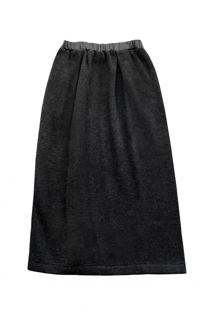 humoresque - alpaca skirt - charcoal