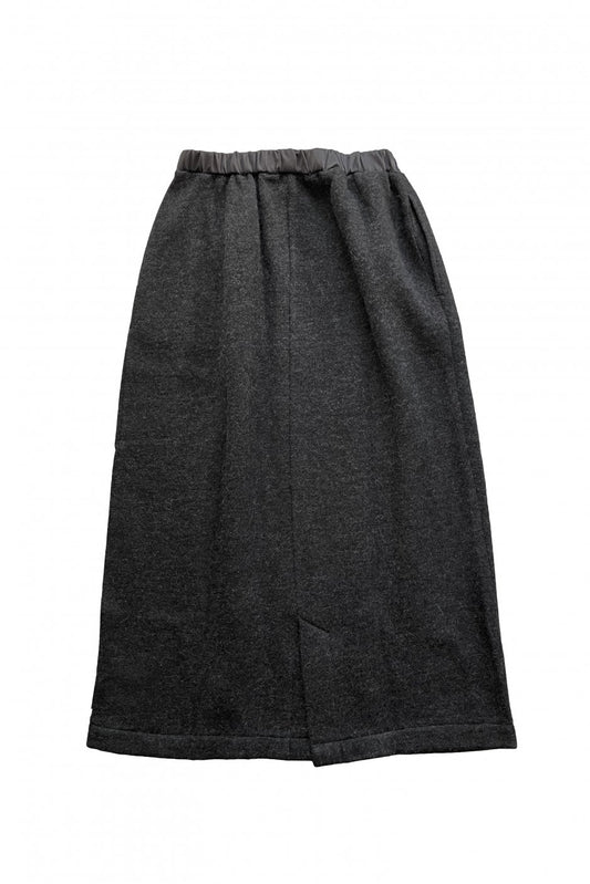 humoresque - alpaca skirt - charcoal